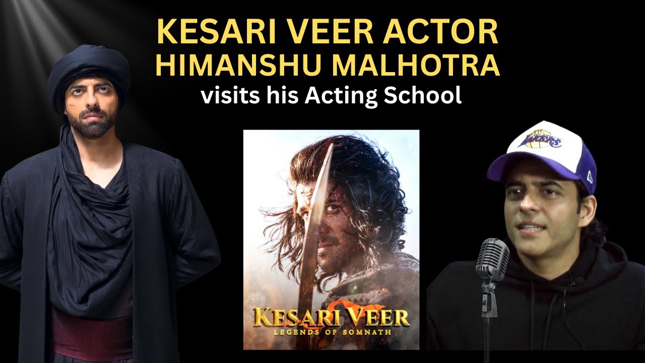 EP 15 | Himanshu Malhotra visits his Acting School | Kreating Charakters | 