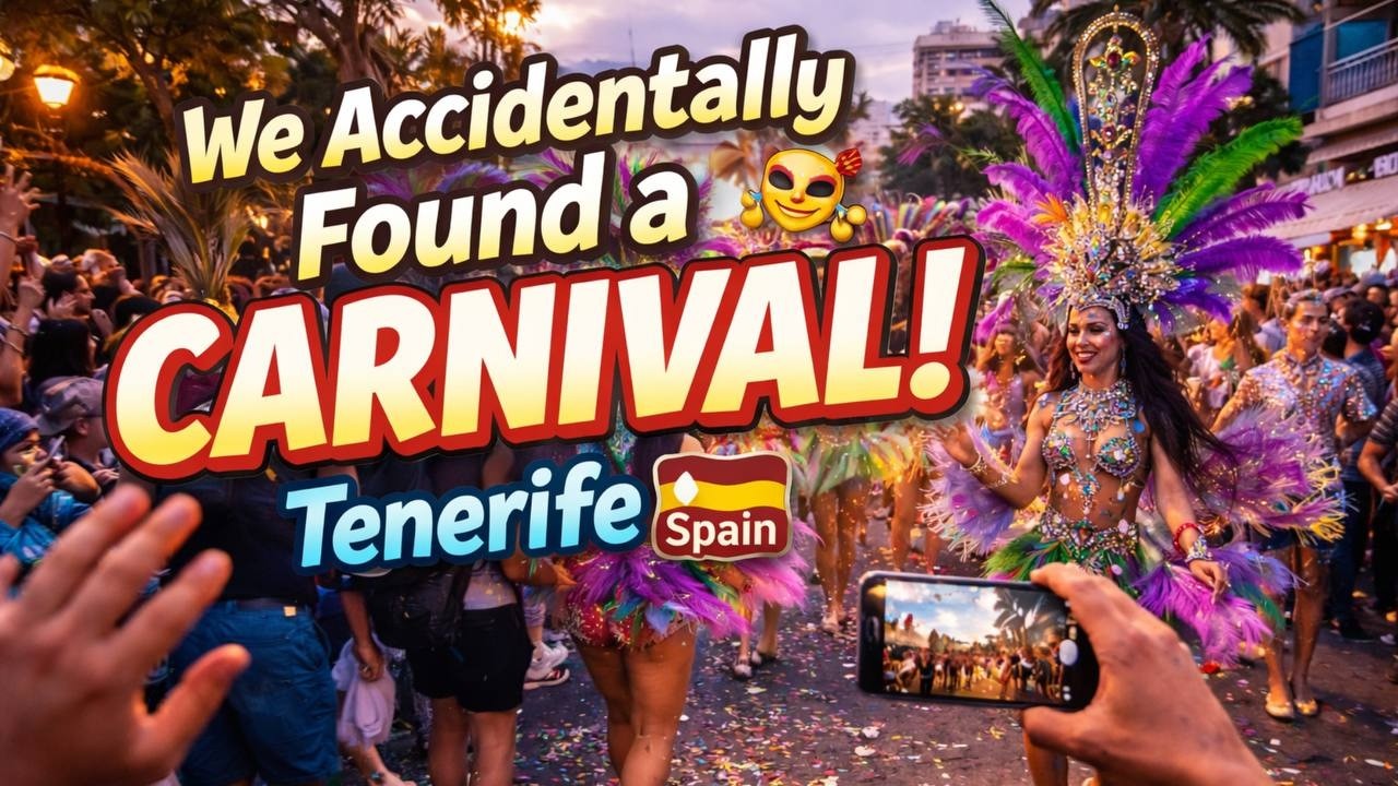 Walking in Puerto de la Cruz, Spain 🇪🇸 | An Unexpected Carnival 🎭 | POV Tenerife