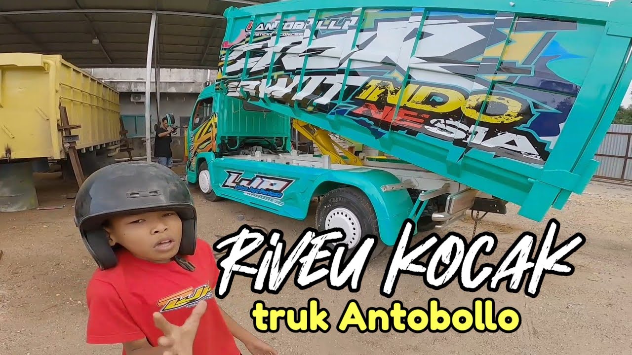 punuk belajar review truk Antobollo