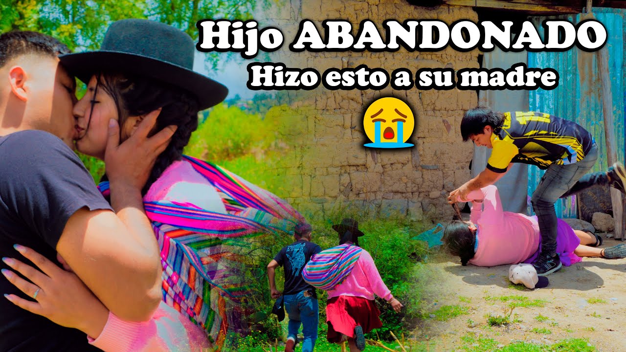 Nunca se abandona a un hijo, por amor a un hombre, como esta mujer sin corazón😭