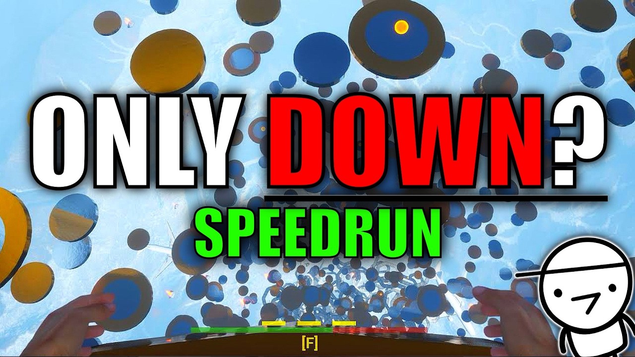 ONLY UP but you have to GET DOWN! (17min Speedrun)
