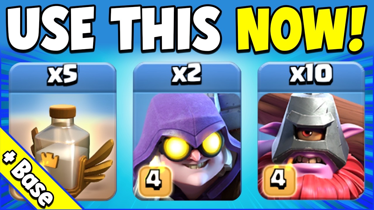 Buffed Ruin Witches make the Strongest TH18 Attack Even Better!