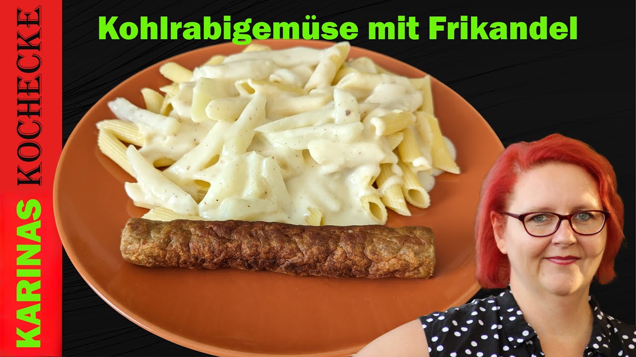 Kohlrabi-Gemüse mit Frikandel in cremiger Bechamelsauce: Einfaches Rezept und köstlicher Geschmack