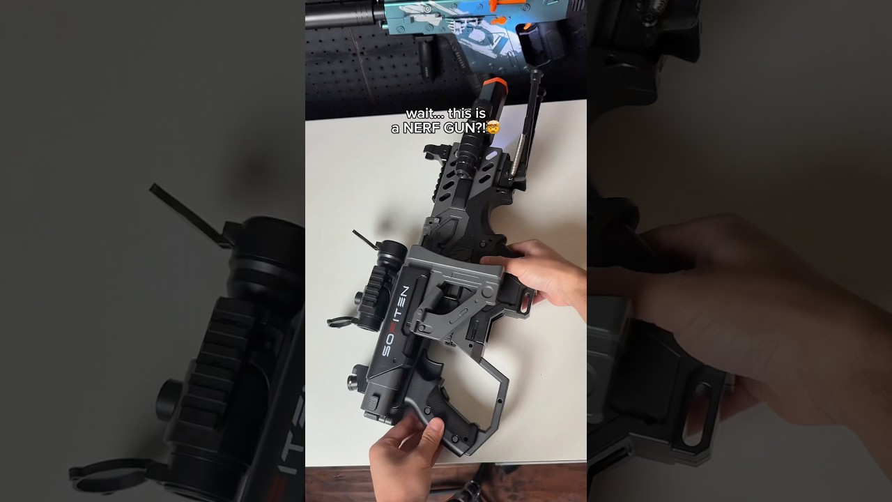 Самые РЕАЛИСТИЧНЫЕ бластеры NERF в мире 🔥‼️