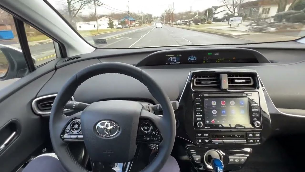 2022 Toyota Prius prime LE lane keeping assist adaptive cruise control same on xle limited