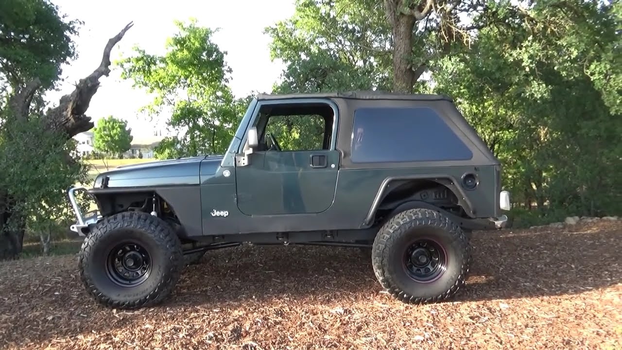 Bestop Trektop NX Black Diamond Soft Top Jeep Wrangler Unlimited LJ TJ - Project LJ