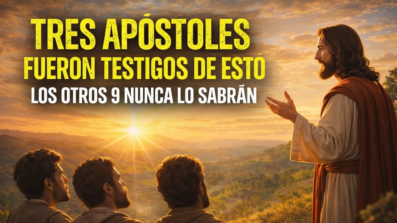 Lo Que Jesús Reveló Solo a Tres Apóstoles Que Cambió Todo