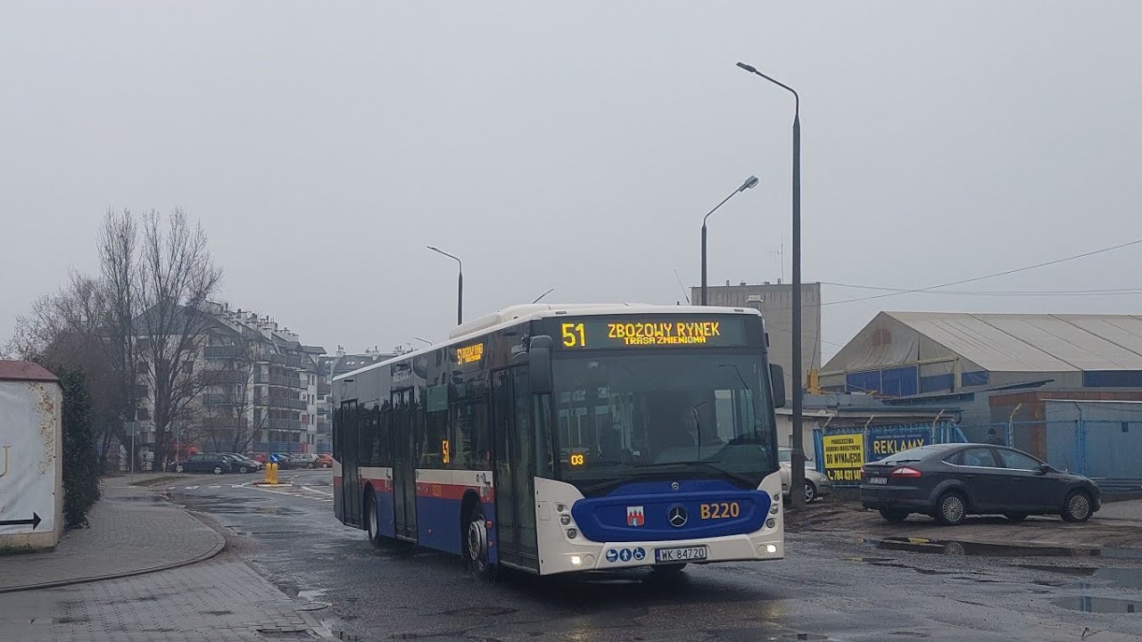 Mobilis - Linia: 51 - Kierunek: Czyżkówko - Mercedes-Benz Conecto LF II #B220