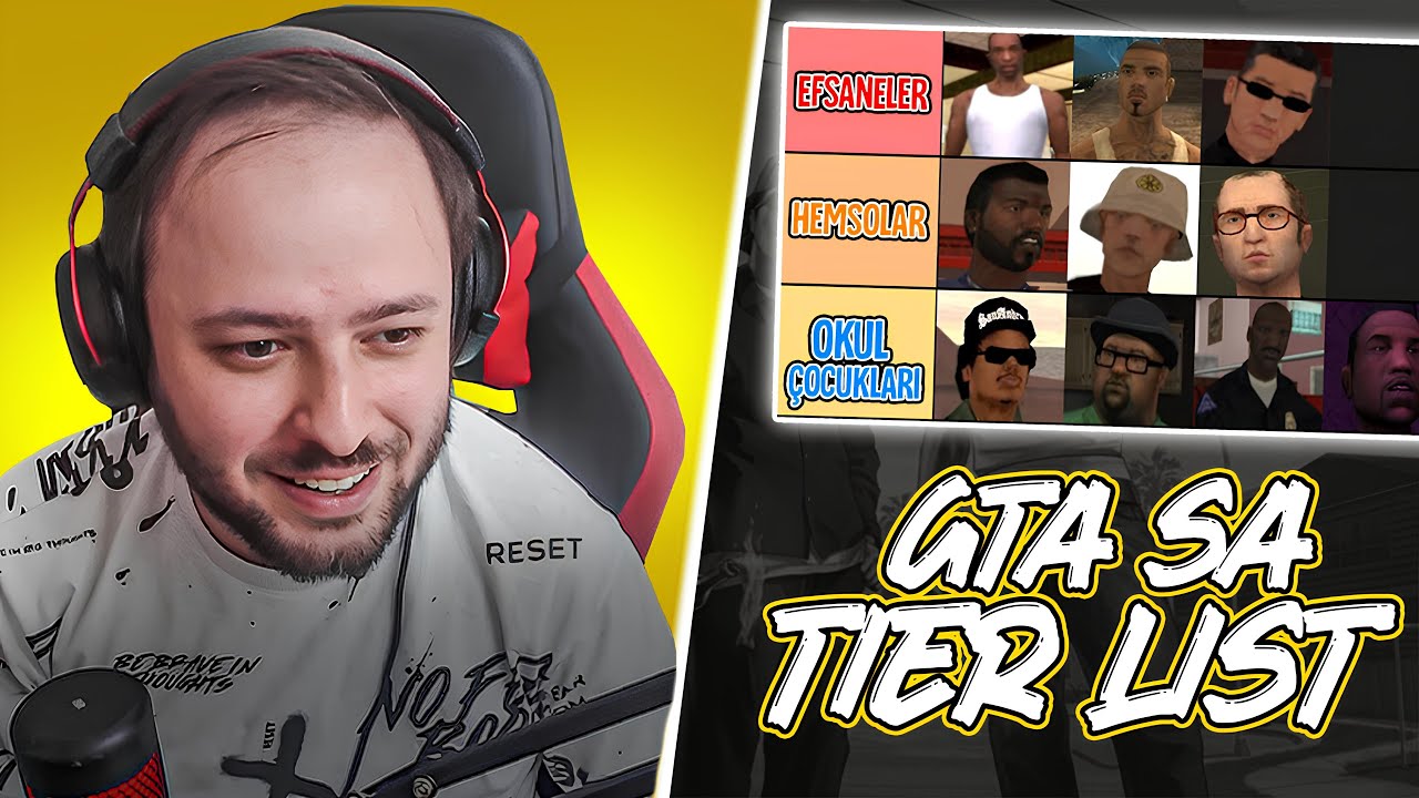 РЕЙТИНГ ПЕРСОНАЖЕЙ GTA SAN ANDREAS | Уровневый список персонажей GTA