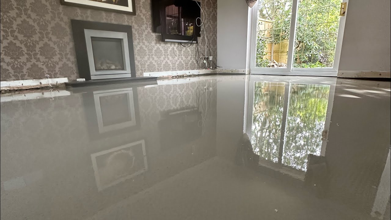 How to install self levelling compound like a pro floor ninja 🥷