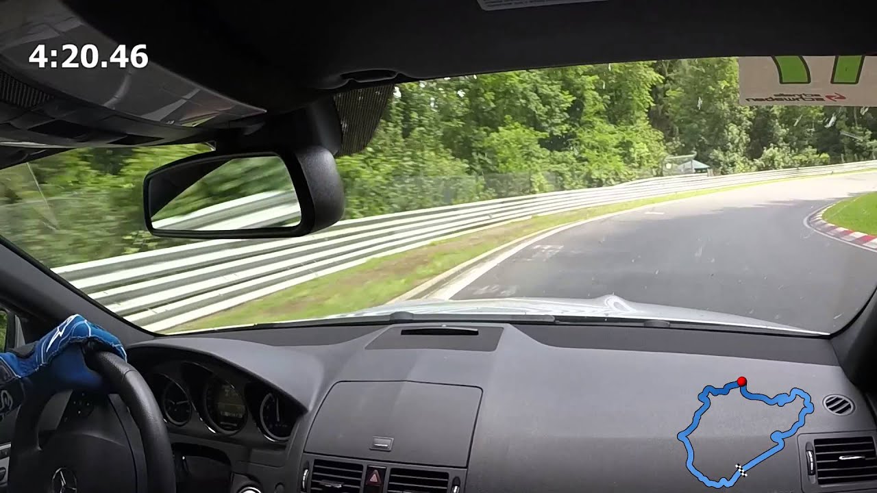 C63 AMG Nurburgring Nordschleife 