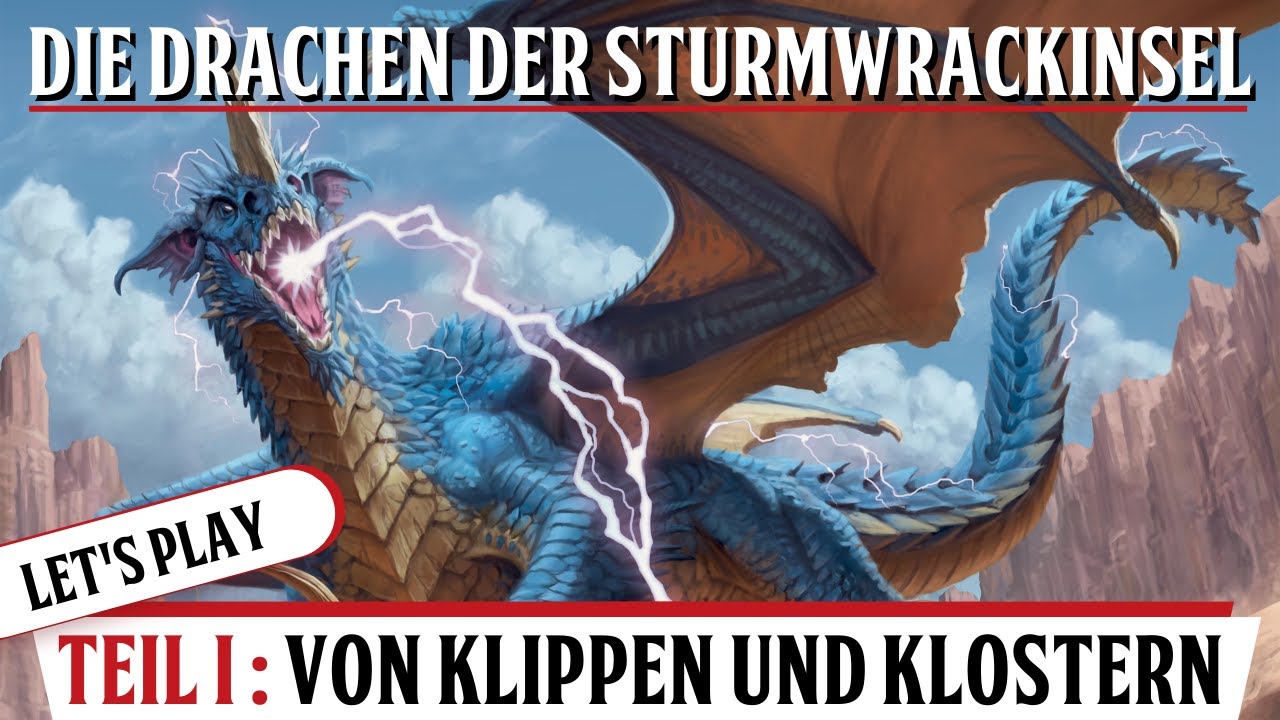 Playthrough Teil 1: So spielt sich das D&D Starter Set - Die Drachen der Sturmwrackinsel. | deutsch