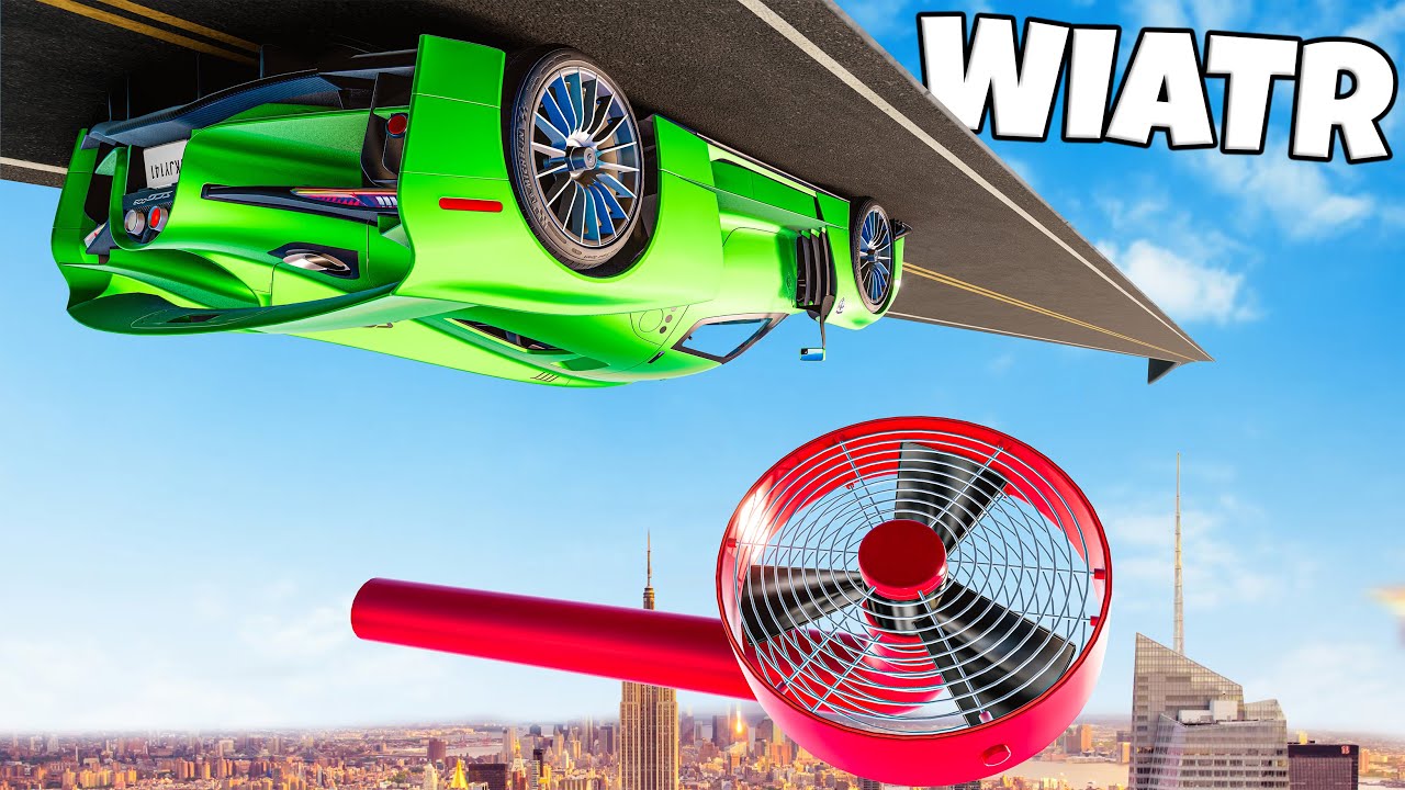 ❄️ JECHAŁEM PO SUFICIE!? WYLOSOWAŁEM NAJLEPSZE AUTO! | BeamNG Drive |