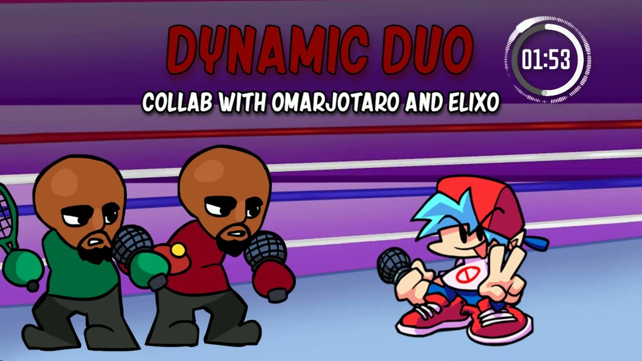 Dynamic Duo  green matt x dark red matt song  (Omarjotaro and Elixo collab)