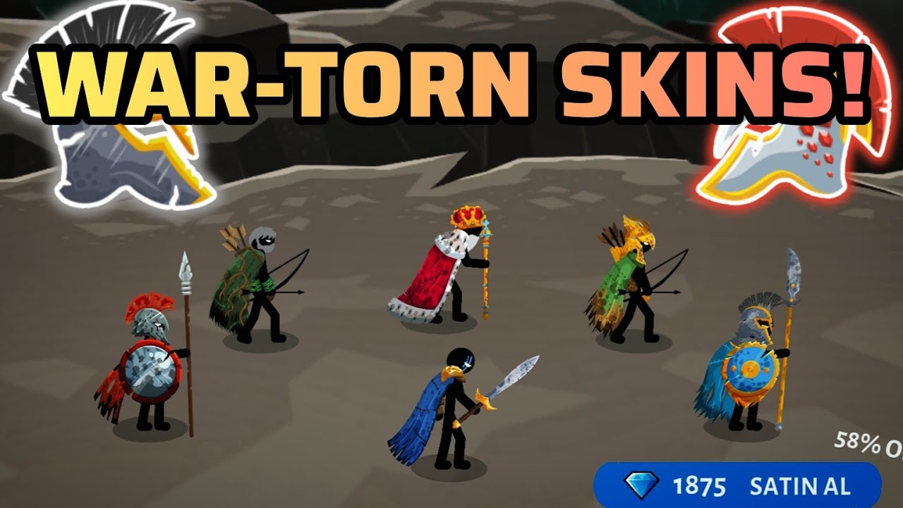 I Bought The New War-Torn Bundle! All Generals War-Torn Skins! Stick War 3: Saga 2v2
