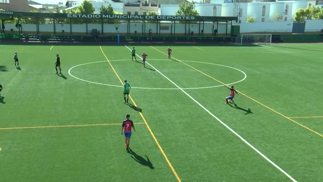 FUTBOL CADETE CD PEDRERA   PUEBLA DE CAZALLA  NOV 2021