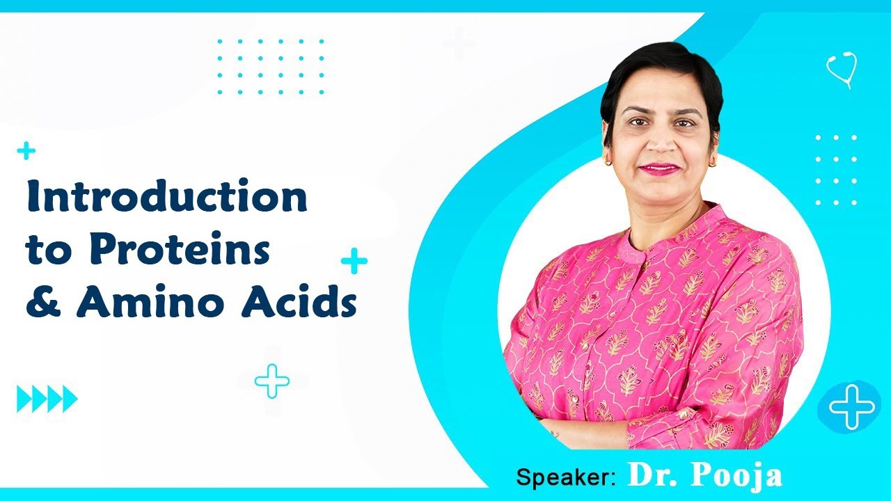 Introduction to Proteins & Amino Acids  By Dr Pooja For MBBS 1st Proff