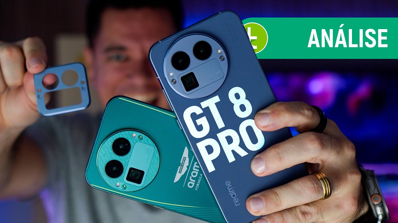 REALME GT 8 PRO: TELA de QUALIDADE, DESIGN PERSONALIZÁVEL e ZOOM PODEROSO | Análise / Review