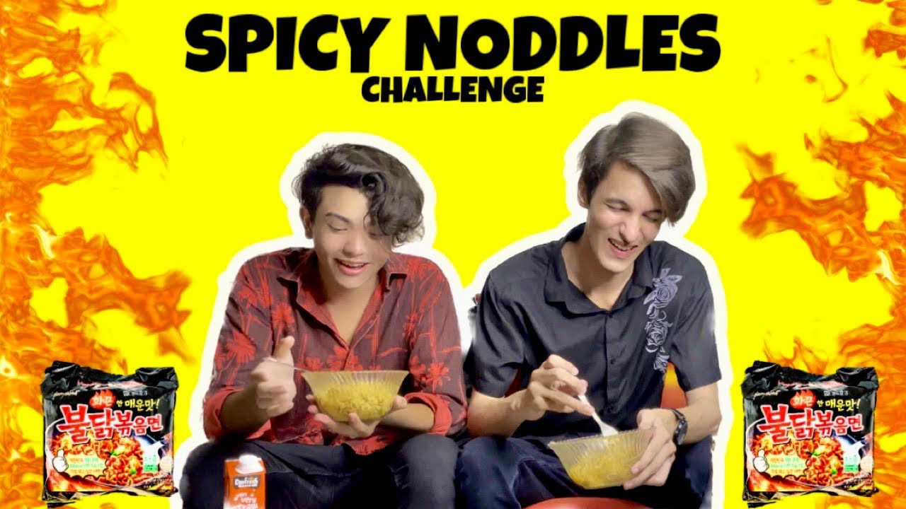 Subhan Khan | Vlog 01 | Spicy Noodles Challenge | Ft. Aly Emraan