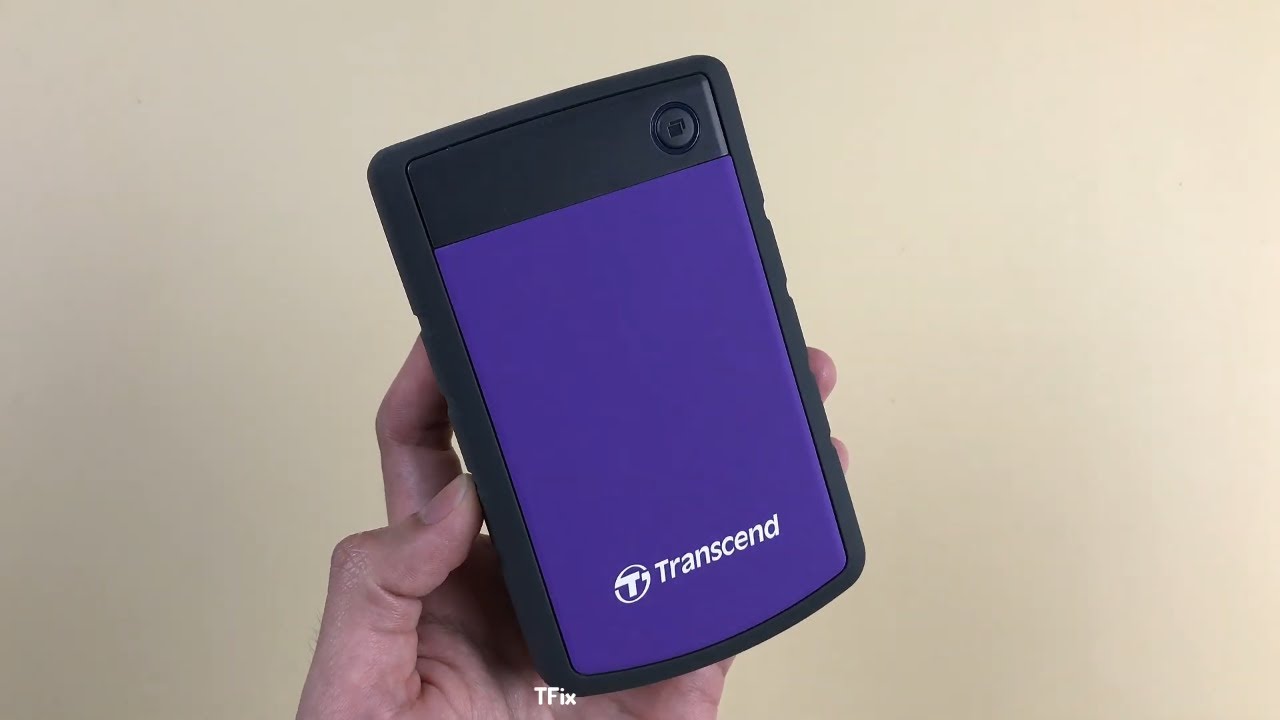 Unboxing vs copy speed test Transcend StoreJet 25H3 2 5 4TB TS4TSJ25H3P