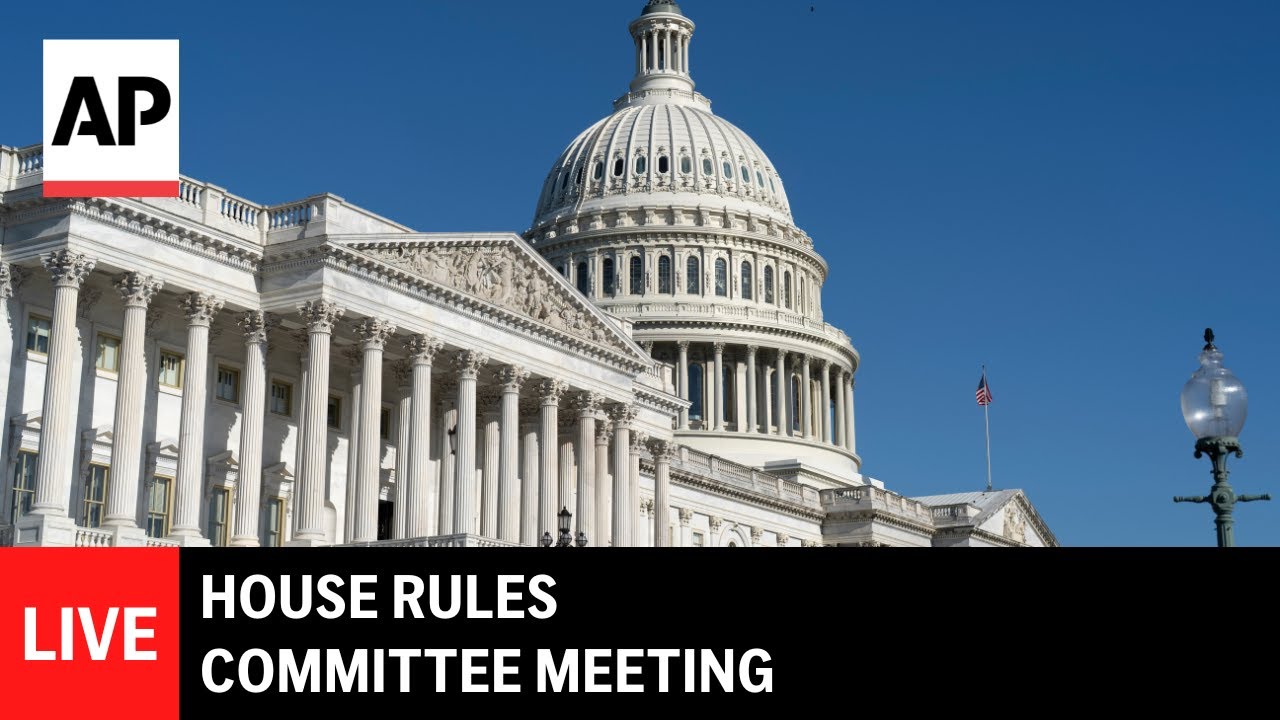 LIVE: House Rules Committee meeting