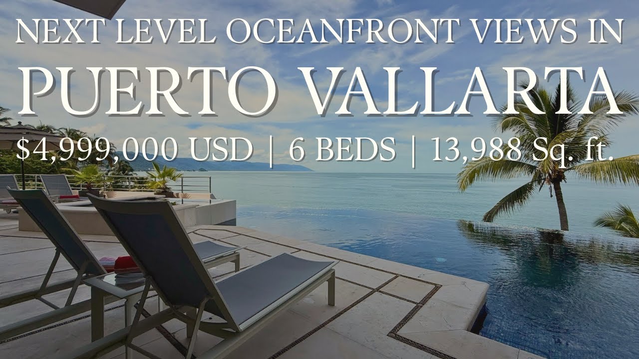 Dive into next level Oceanfront in Puerto Vallarta | Villa Bahía | $4,999,000 USD | 13,988 Sq. ft.