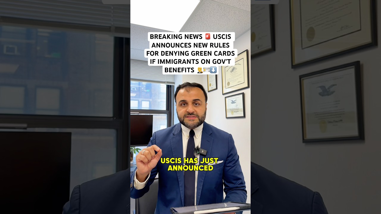 USCIS выпустила новые правила отказа в #GreenCard для #иммигрантов, получающих государственные по...