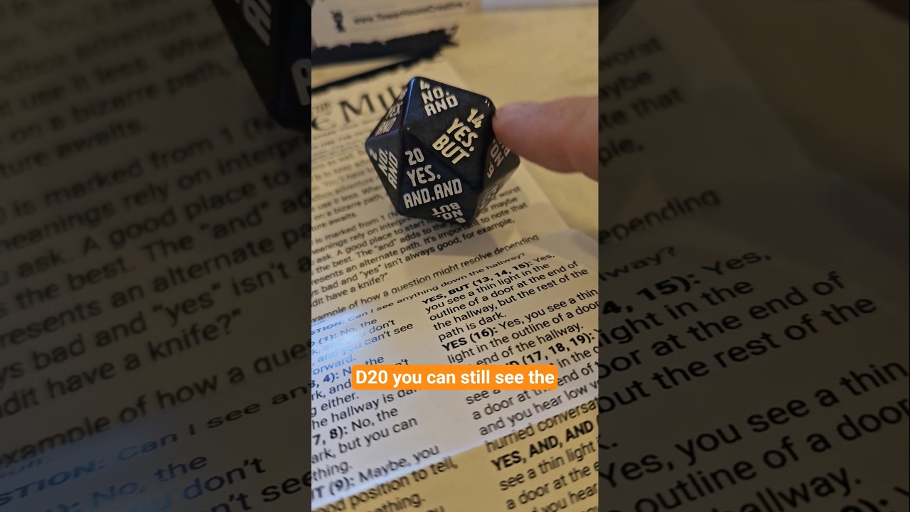 Мельница Судьбы d20 от Towerhouse Creative! #dnd #dnd5e #dice #fallintoshorts #nerdimmersion