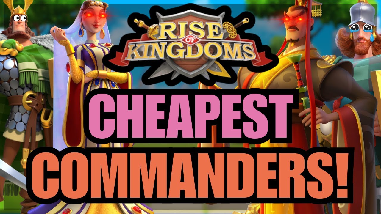 The MOST POWERFUL 5551 Commanders to Help YOU save Gold Heads! Rise of Kingdoms