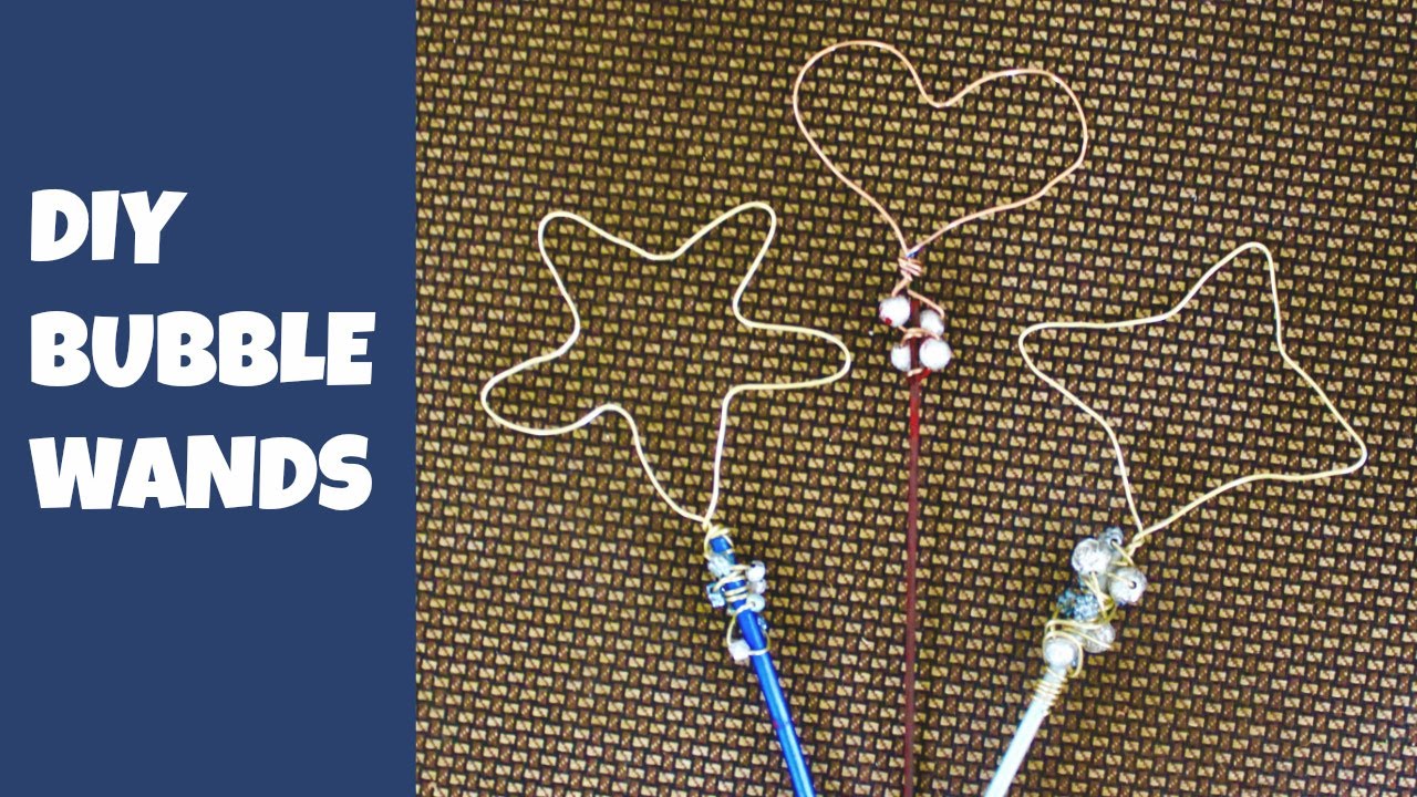 DIY Bubble Wands