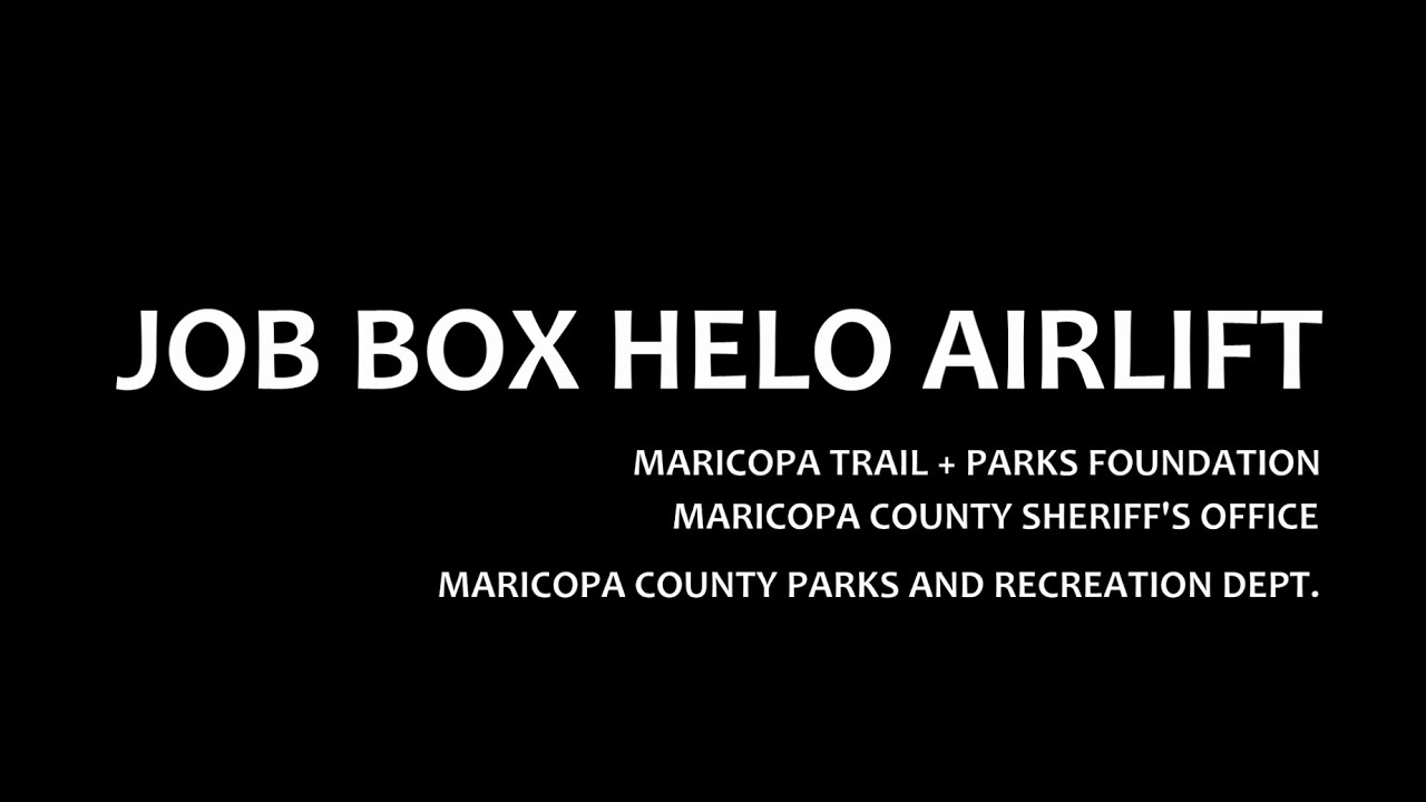 Trails Crew Toolbox Deployment