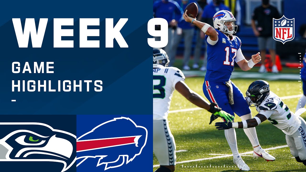Seahawks vs. Bills Week 9 Highlights | NFL 2020