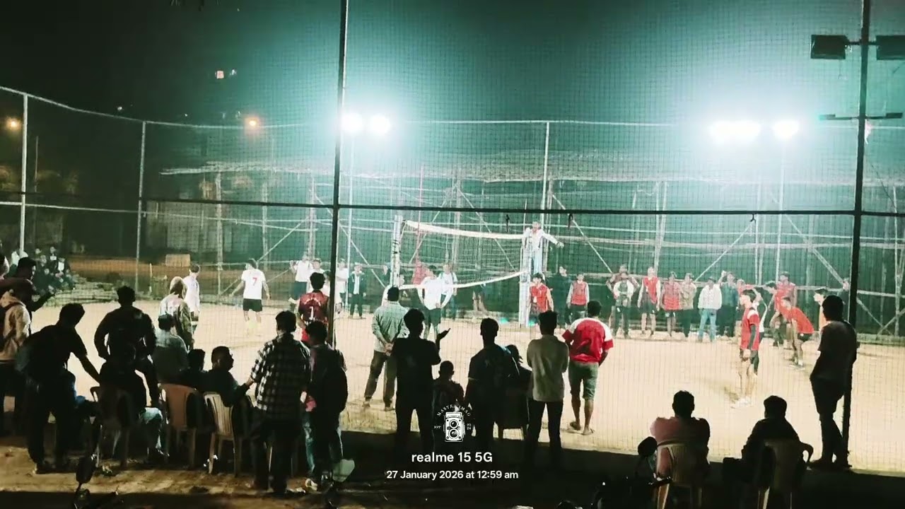 26 January ke avsar mein🏐 volleyball game Mira Bhayandar mumbai V/S kalibangaki Nepal volleyball 🏐