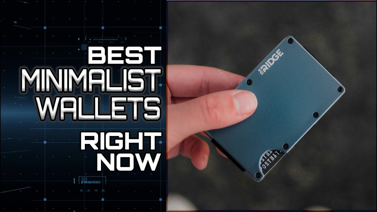Best Minimalist Wallets 2026 - Top Minimalist Wallets Men Must Have!