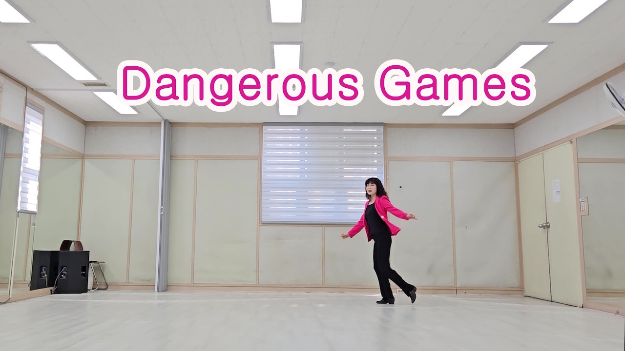 Dangerous Games Line dance / Intermediate#anhyeyounglinedance