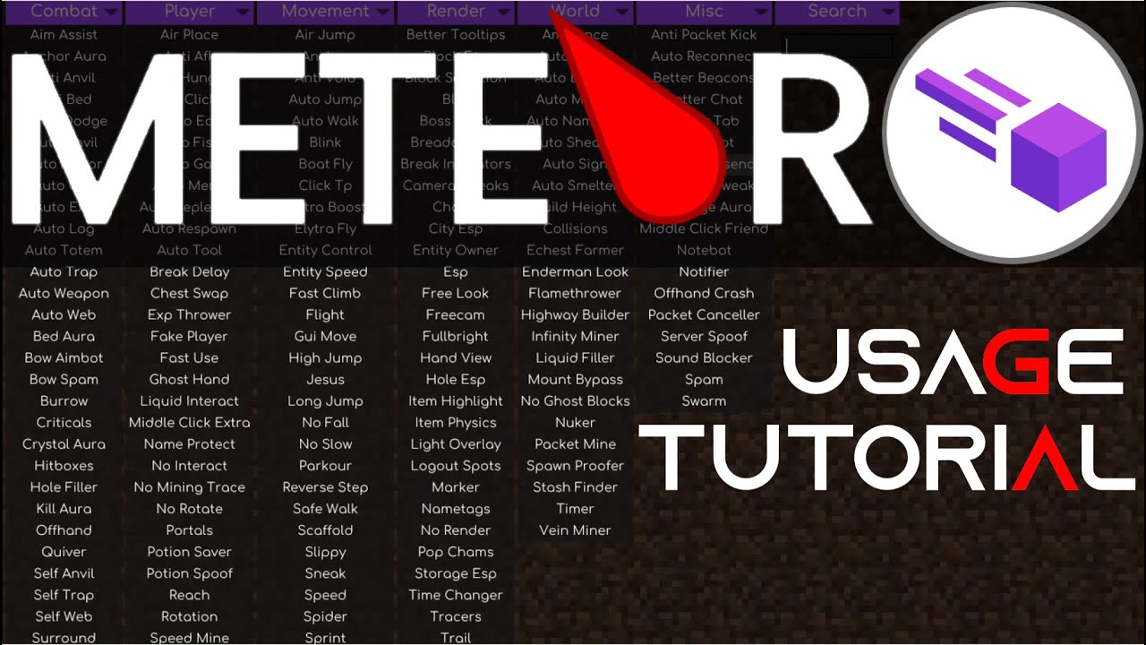 How To Use Meteor Client - Minecraft Java Edition &brvbar; Meteor Client 1.21 Tutorial
