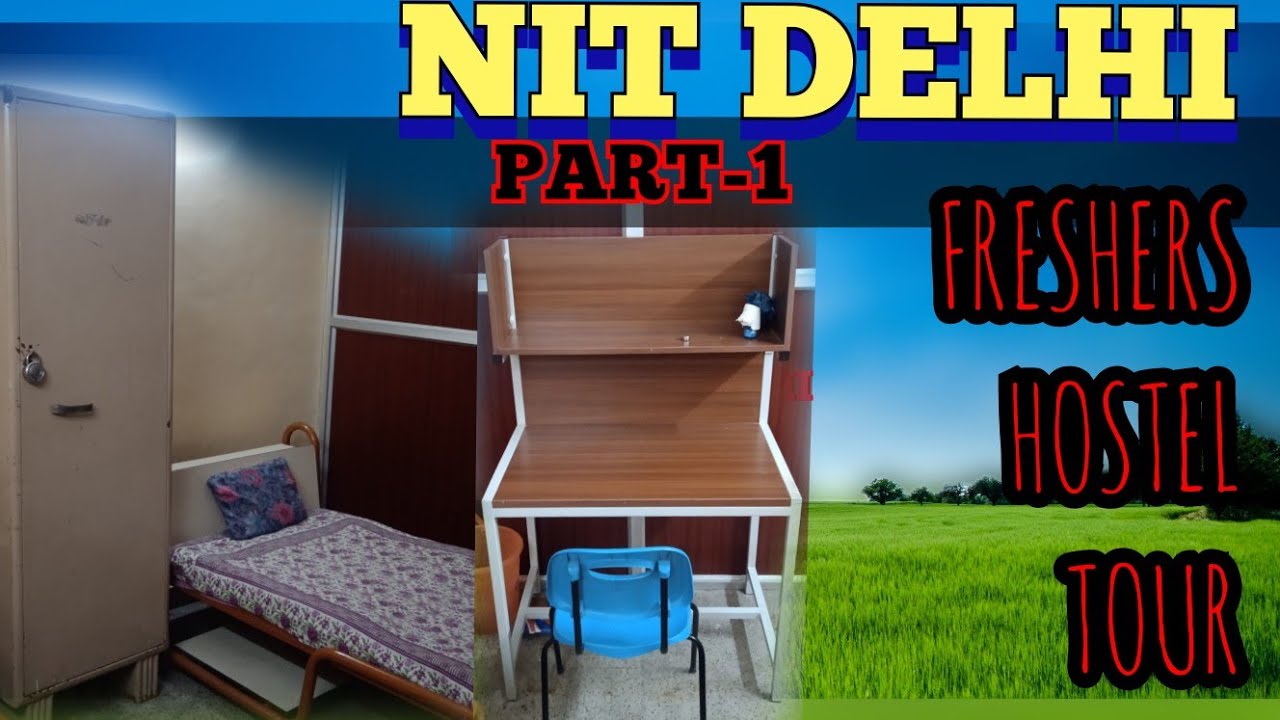 nit delhi freshers room tour.