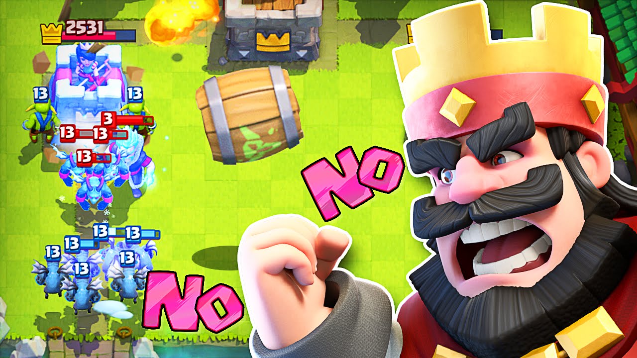 DON'T WASTE IT :: Clash Royale :: CONTROL THE OPPONENT