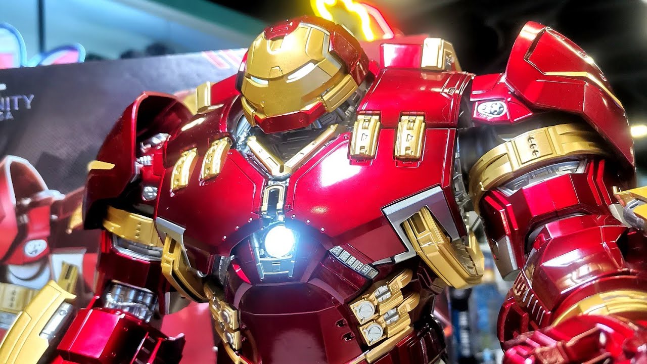 ZD Toys Hulkbuster Iron Man mark 44 1/10 scale action figure. Unboxing and review.