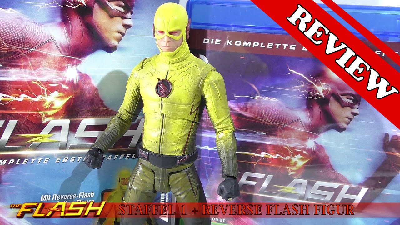 ✤THE FLASH✤ Staffel 1 + Reverse Flash Figur REVIEW [German/Deutsch]