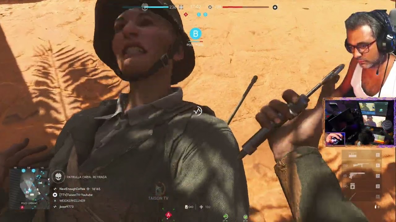 Battlefield V Rusheandote el Pechito con Amor de Medico