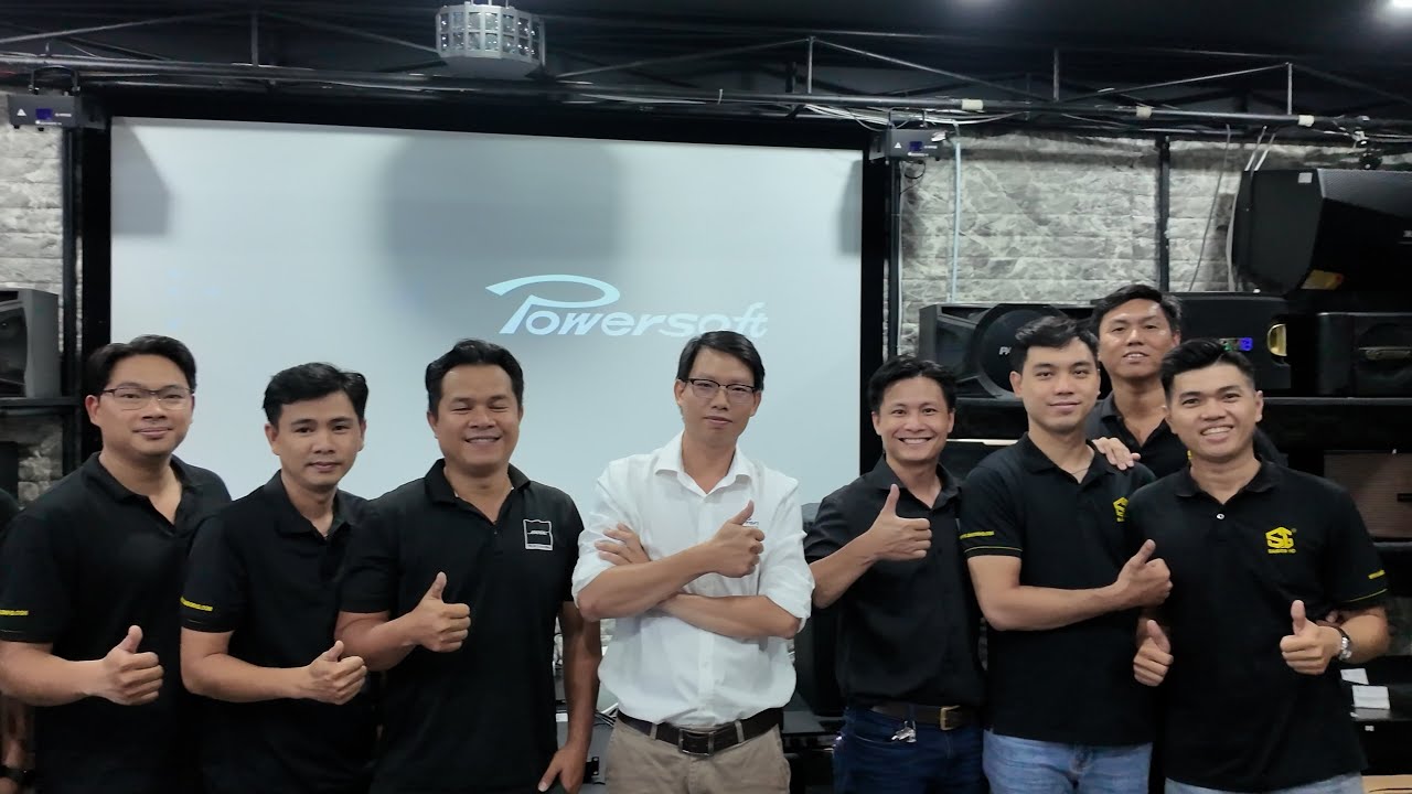 Training PowerSoft - Giới thiệu sản phẩm mới tại SAIGON HD
