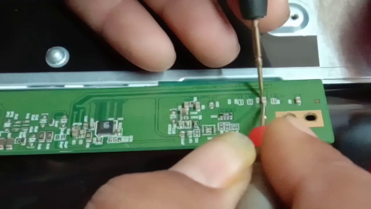 avdd short no display problem
