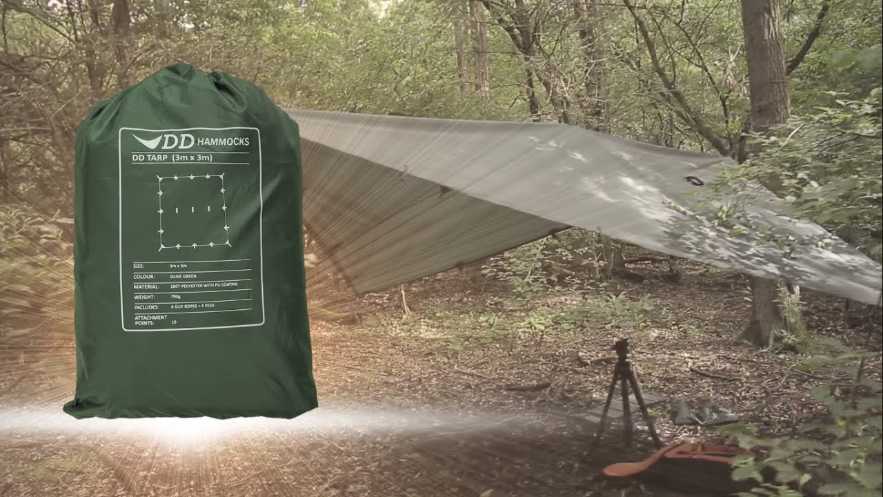 [Das Lager] Das DD Hammocks 3x3 Tarp und mein Setup