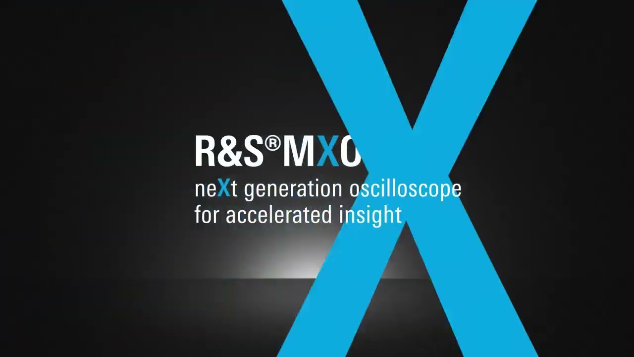 Rohde & Schwarz MXO 4 Series - Introduzione Oscilloscopio 12 bit MXO44