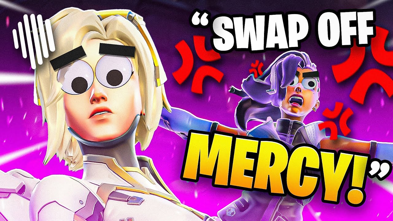 Should This Mercy Learn New Heroes To Stop The Flaming? - Overwatch 2 Spectating