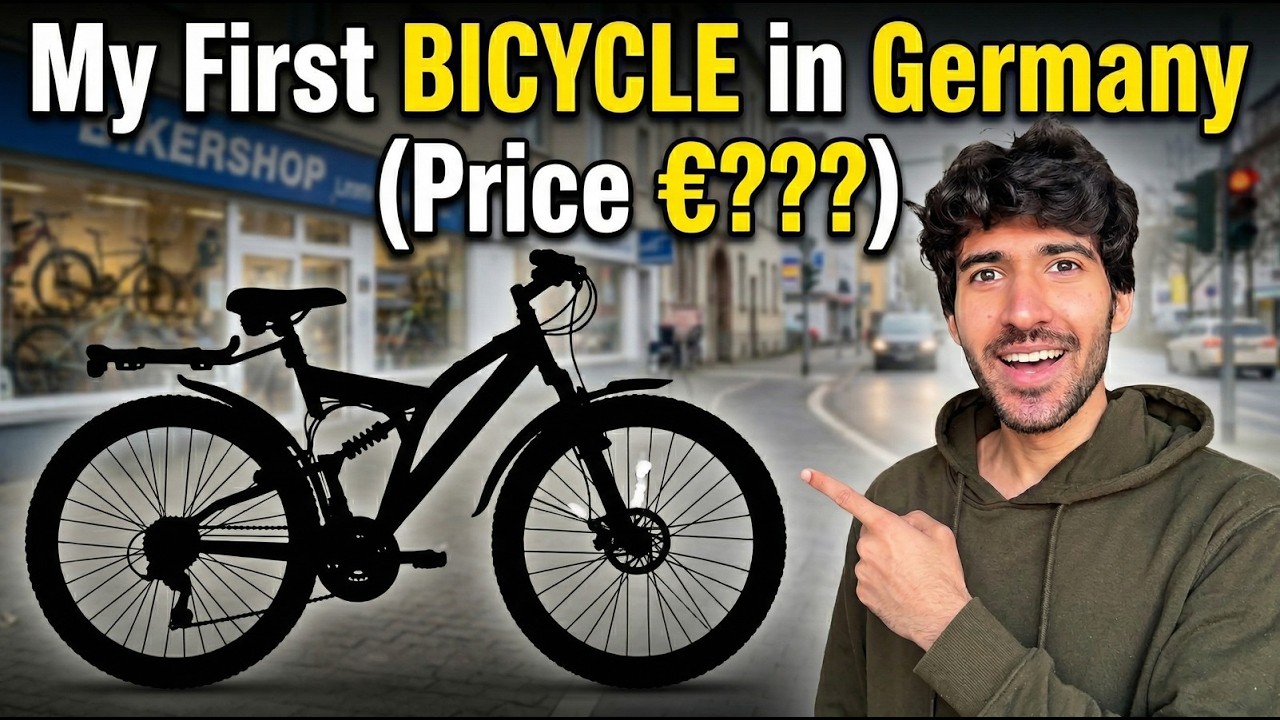 I Bought My First BICYCLE in Germany (Price &euro;???)