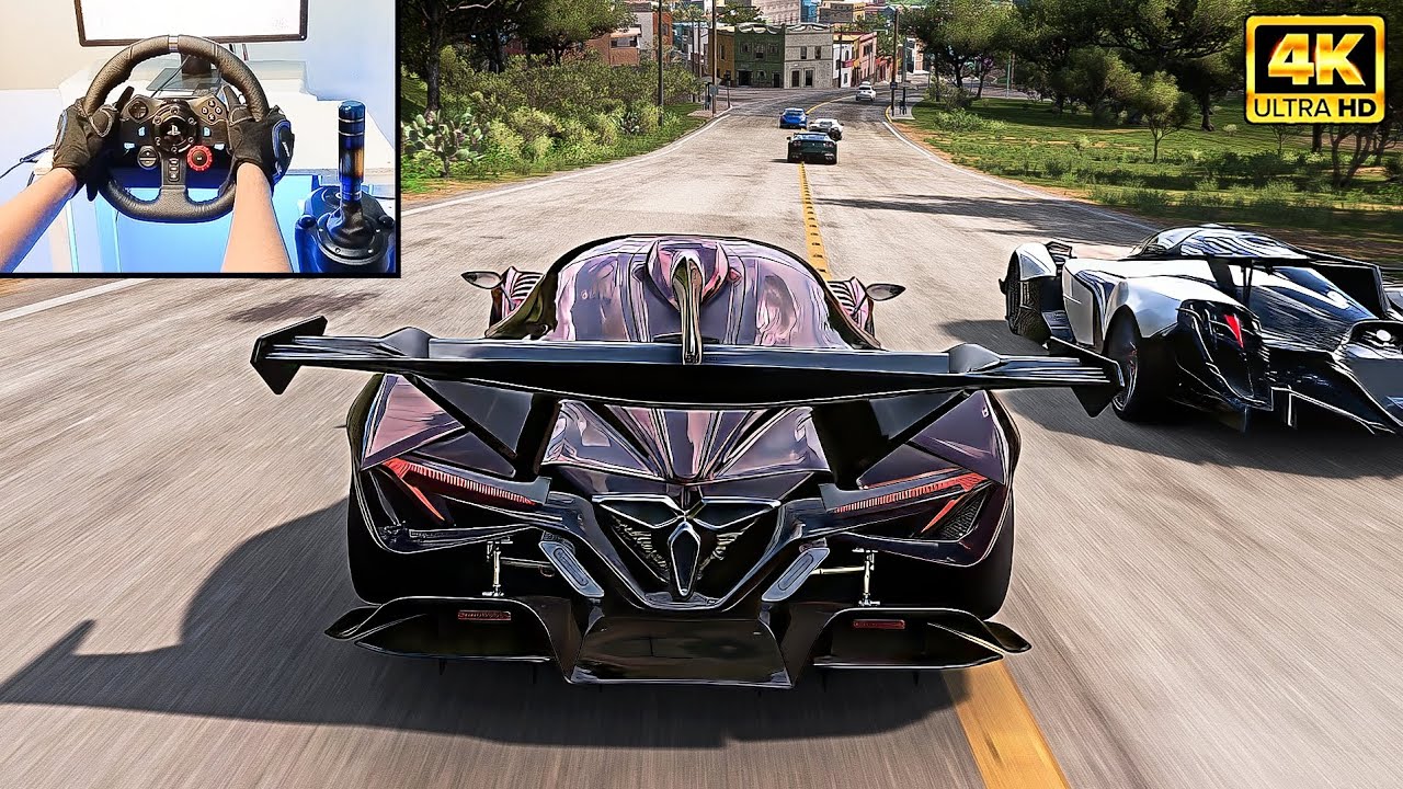 Apollo Intensa Emozione | Forza Horizon 5 | Logitech G29 Gameplay