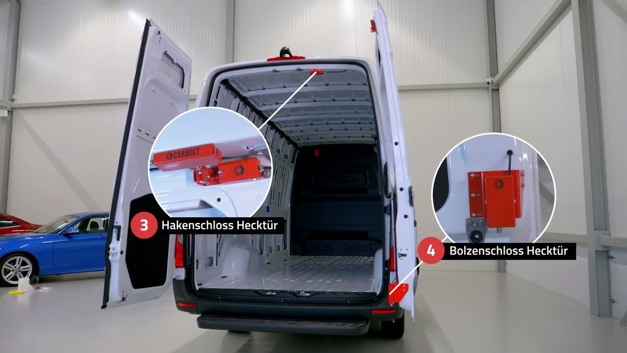 Carbolt 103   Diebstahlschutz für Kastenwagen und Transporter