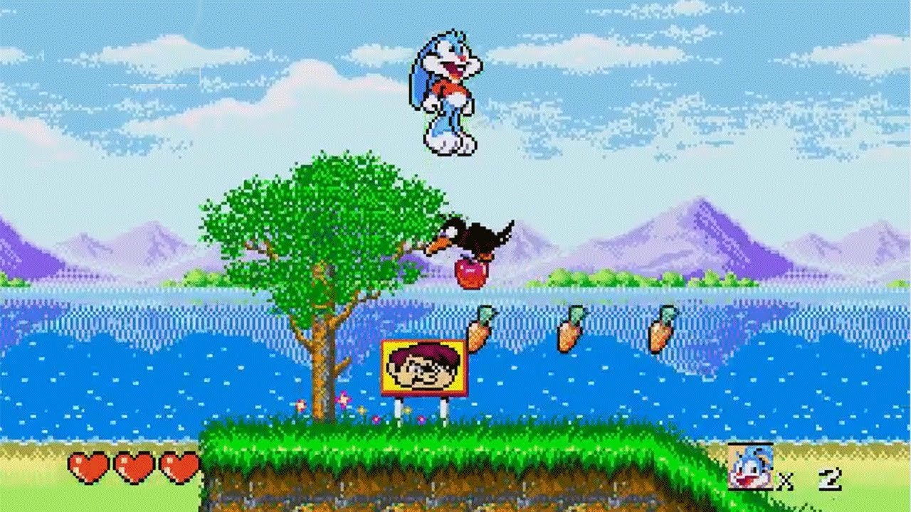 Tiny Toon - Nivel Pradera